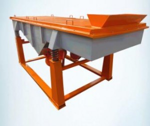 High efficiency machine sand linear vibrating screen separator