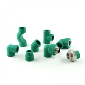 new PPR Fiberglass Reinforced thermoplastic Pipe and fittings