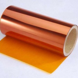 Metallized copper clad polyimide insulation film